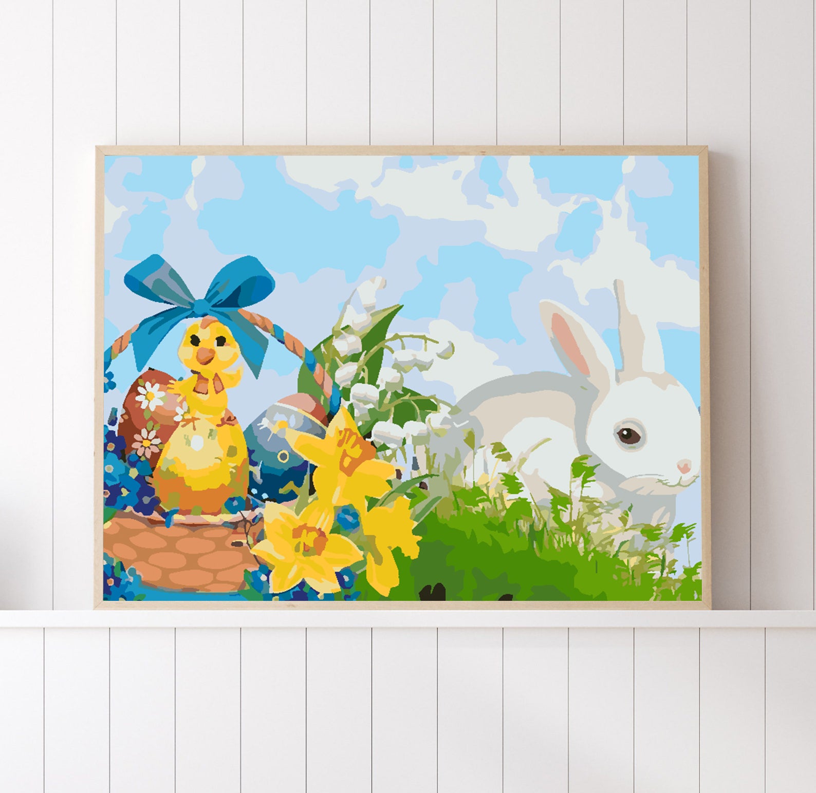 Malen nach Zahlen - Osterhase 4245