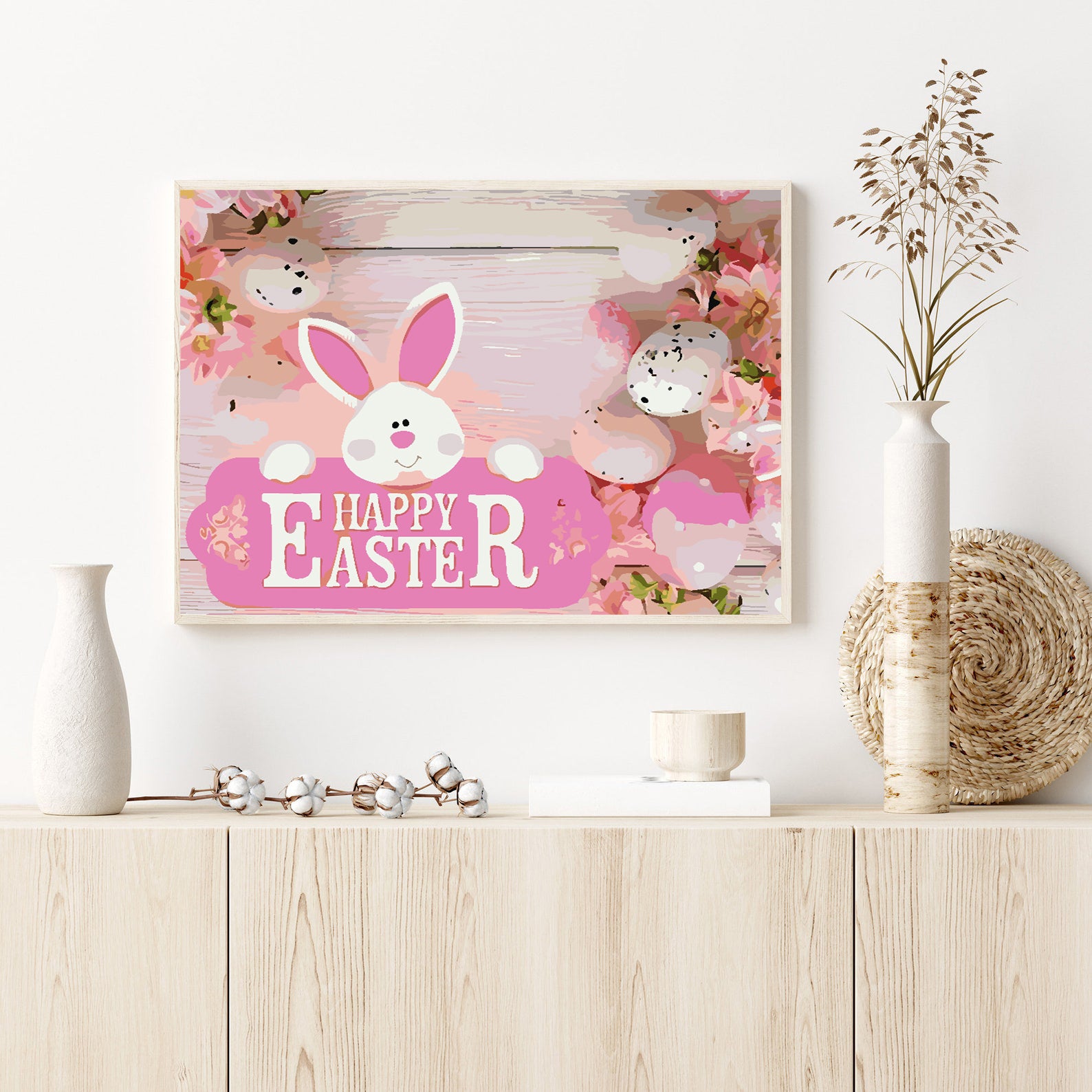 Malen nach Zahlen - Frohe Ostern 4247