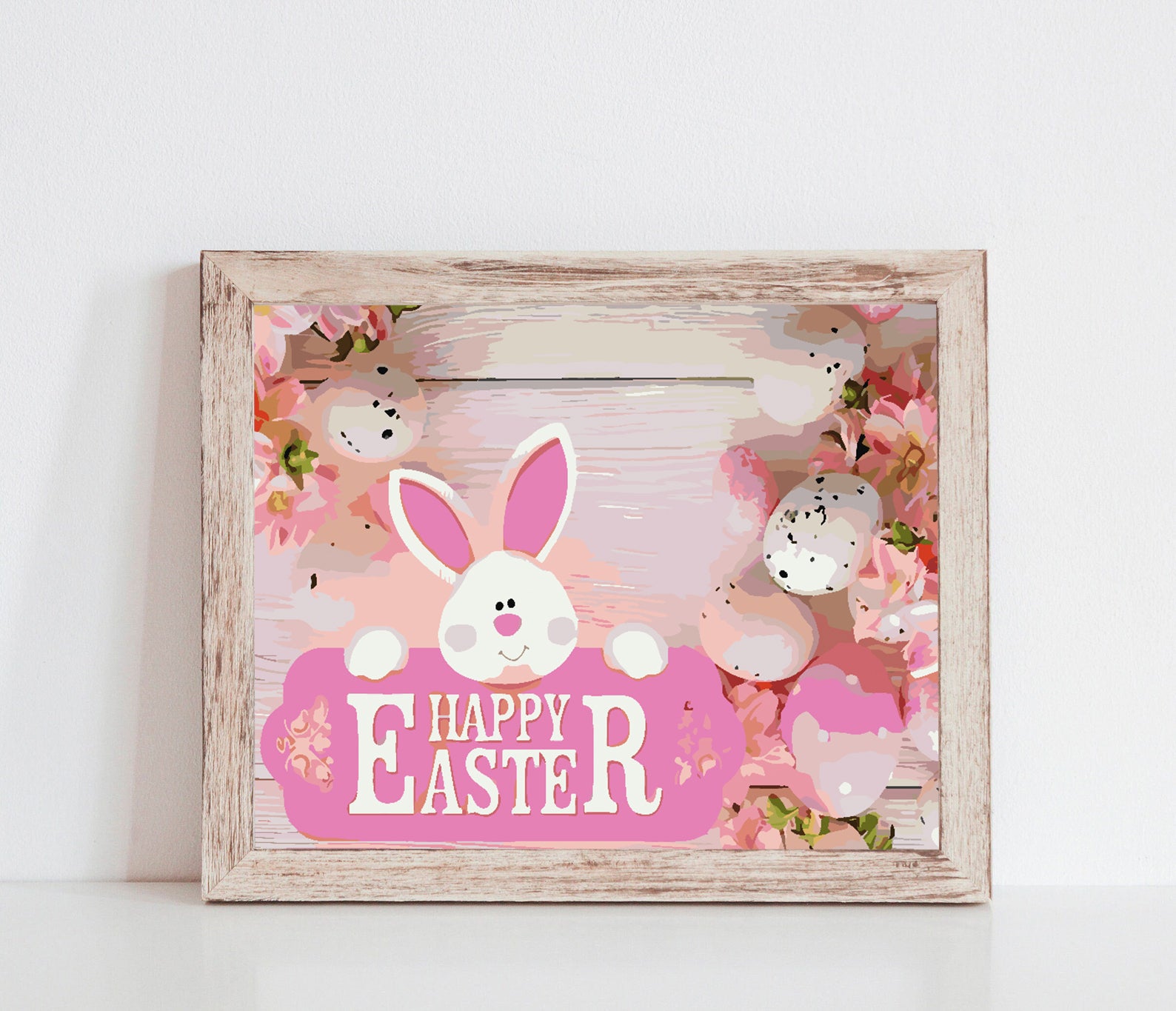 Malen nach Zahlen - Frohe Ostern 4247