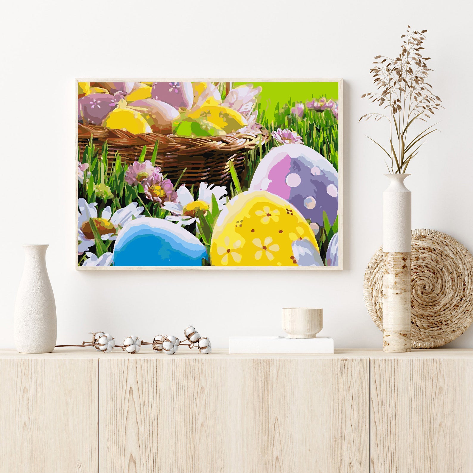 Malen nach Zahlen - Ostereier 4249