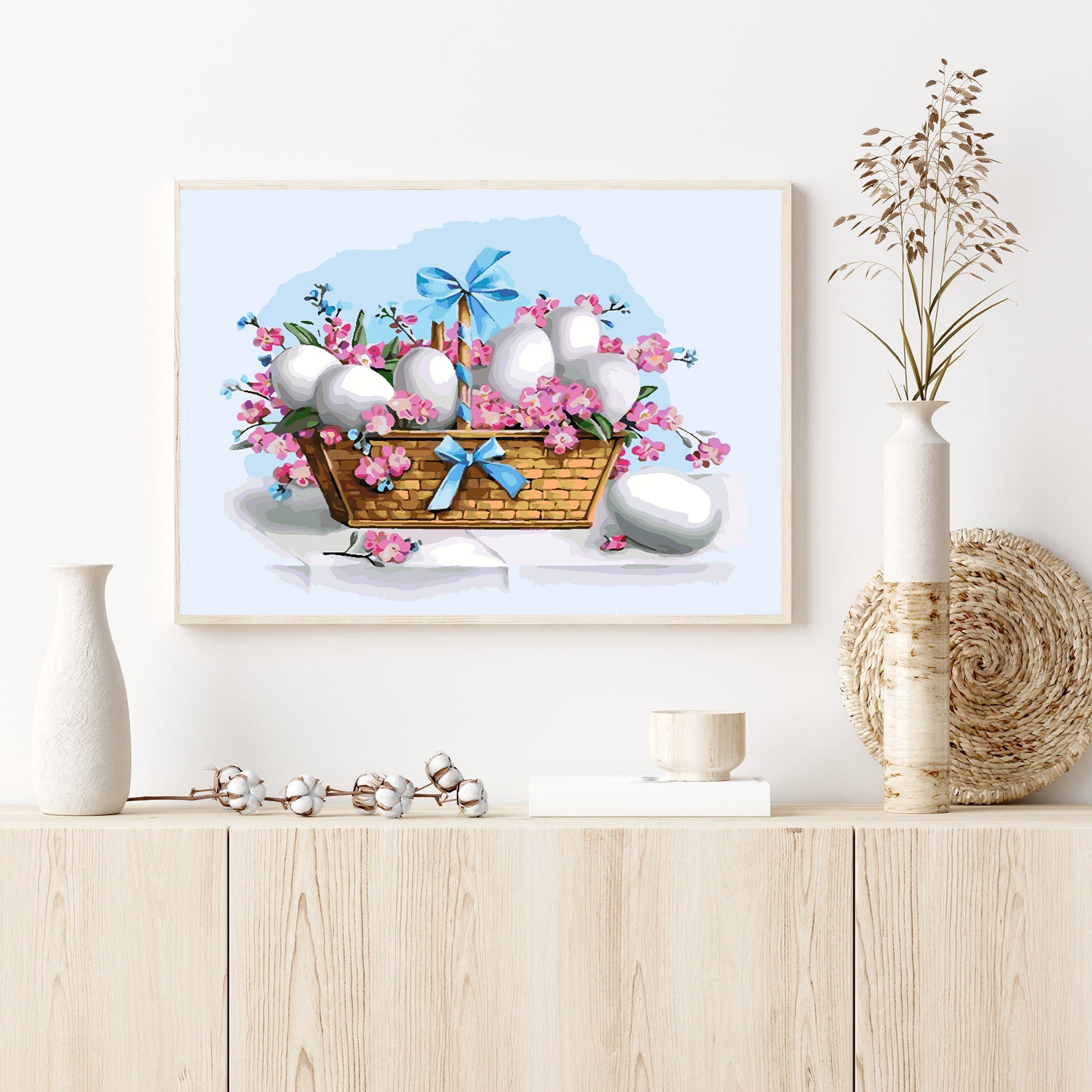 Malen nach Zahlen - Osterkörbchen 4251