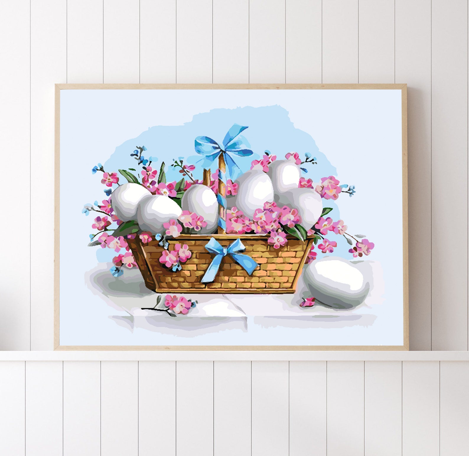 Malen nach Zahlen - Osterkörbchen 4251