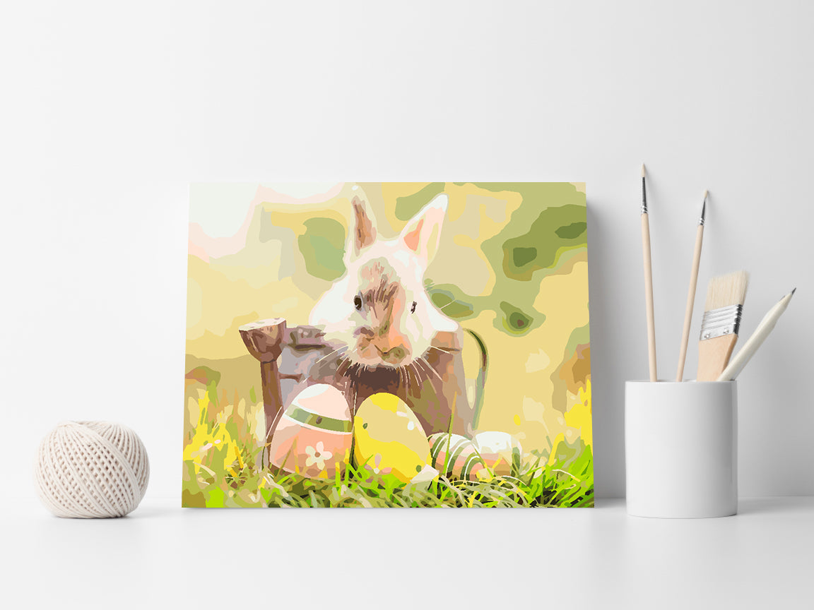 Pictura pe numere - Coș de Paște 4255