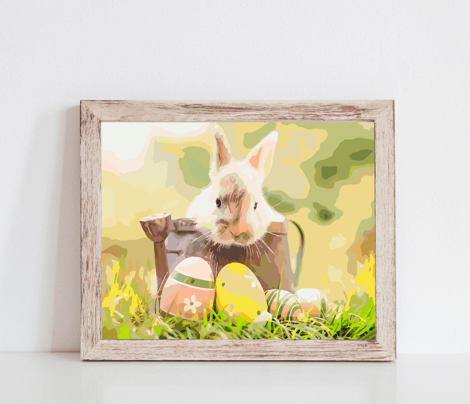 Peinture par numéros - Panier de Pâques 4255