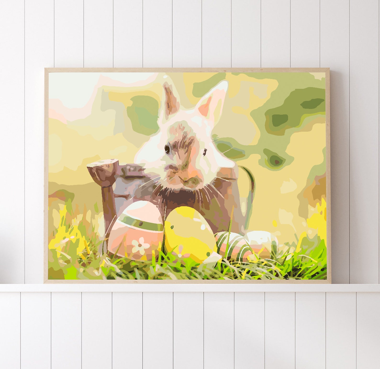 Peinture par numéros - Panier de Pâques 4255