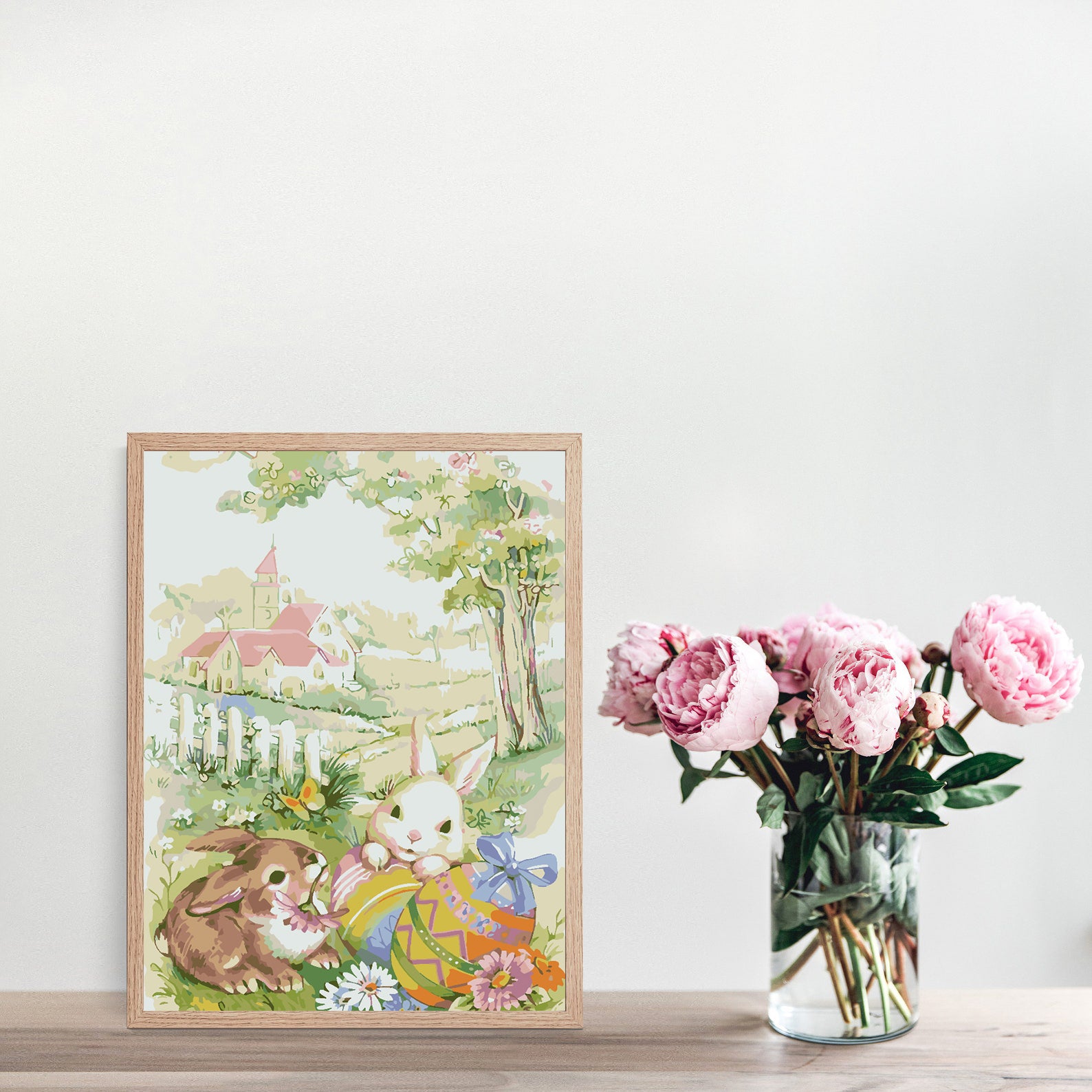 Malen nach Zahlen - Osterhasen 4256