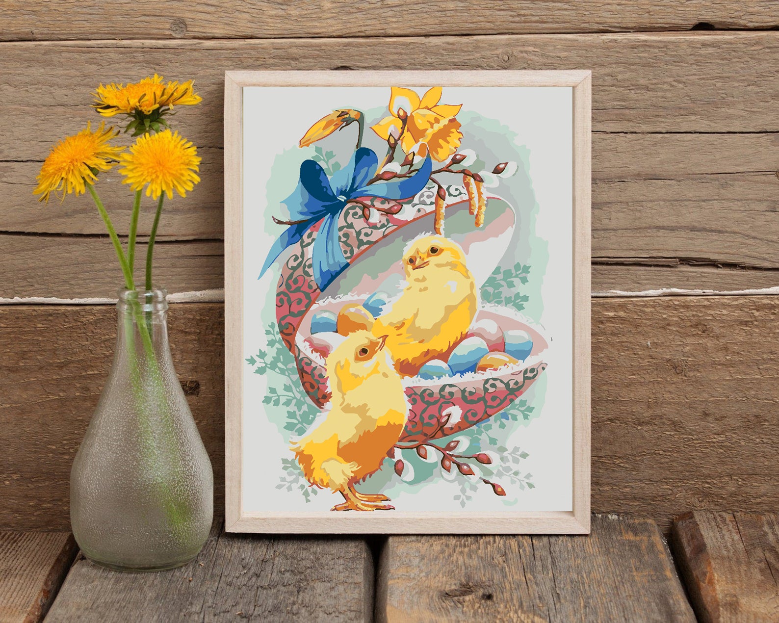 Malen nach Zahlen - Ostern 4257