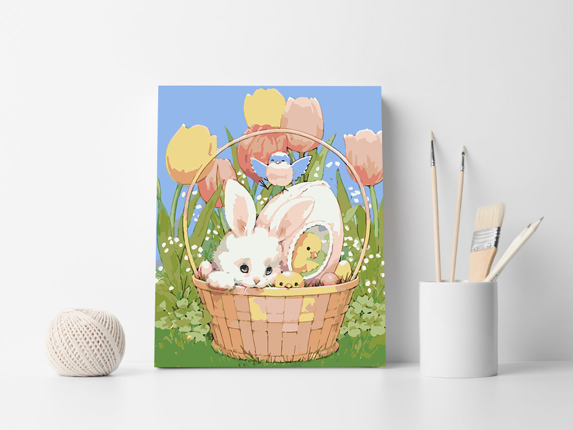 Pictura pe numere - Coș de Paște 4259