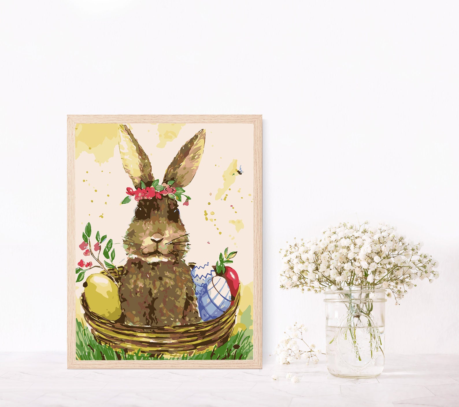 Malen nach Zahlen - Hase 4260