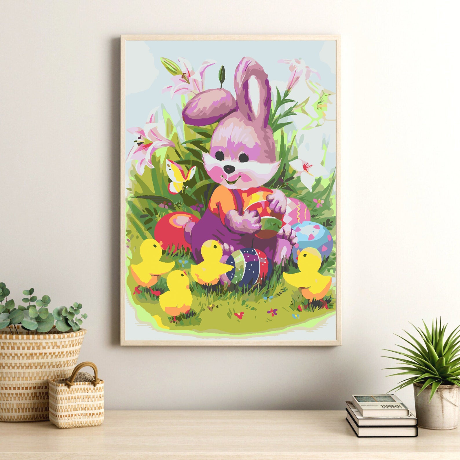 Malen nach Zahlen - Osterhase 4263