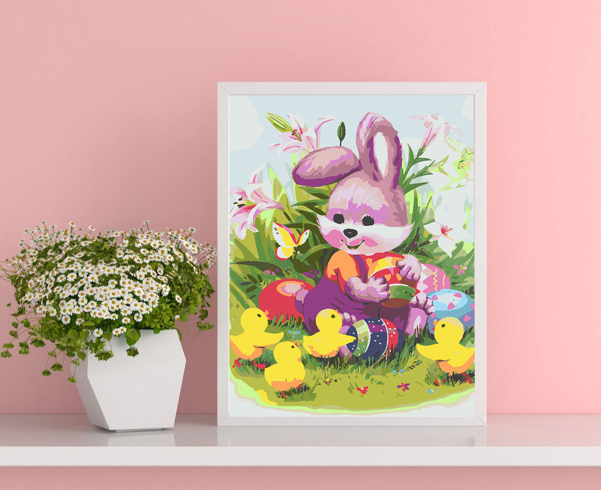 Malen nach Zahlen - Osterhase 4263