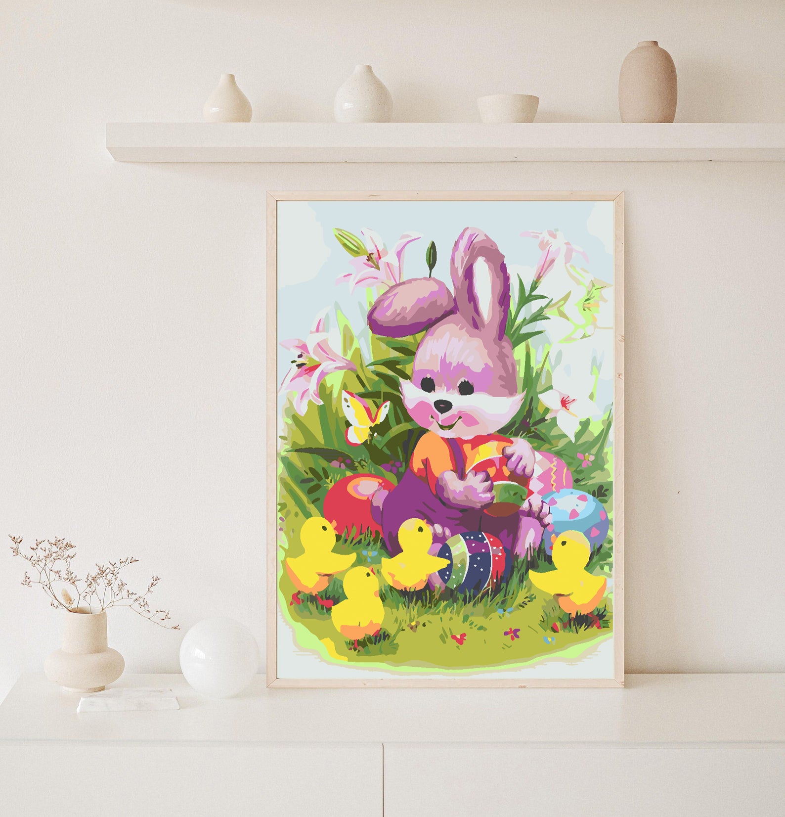 Malen nach Zahlen - Osterhase 4263