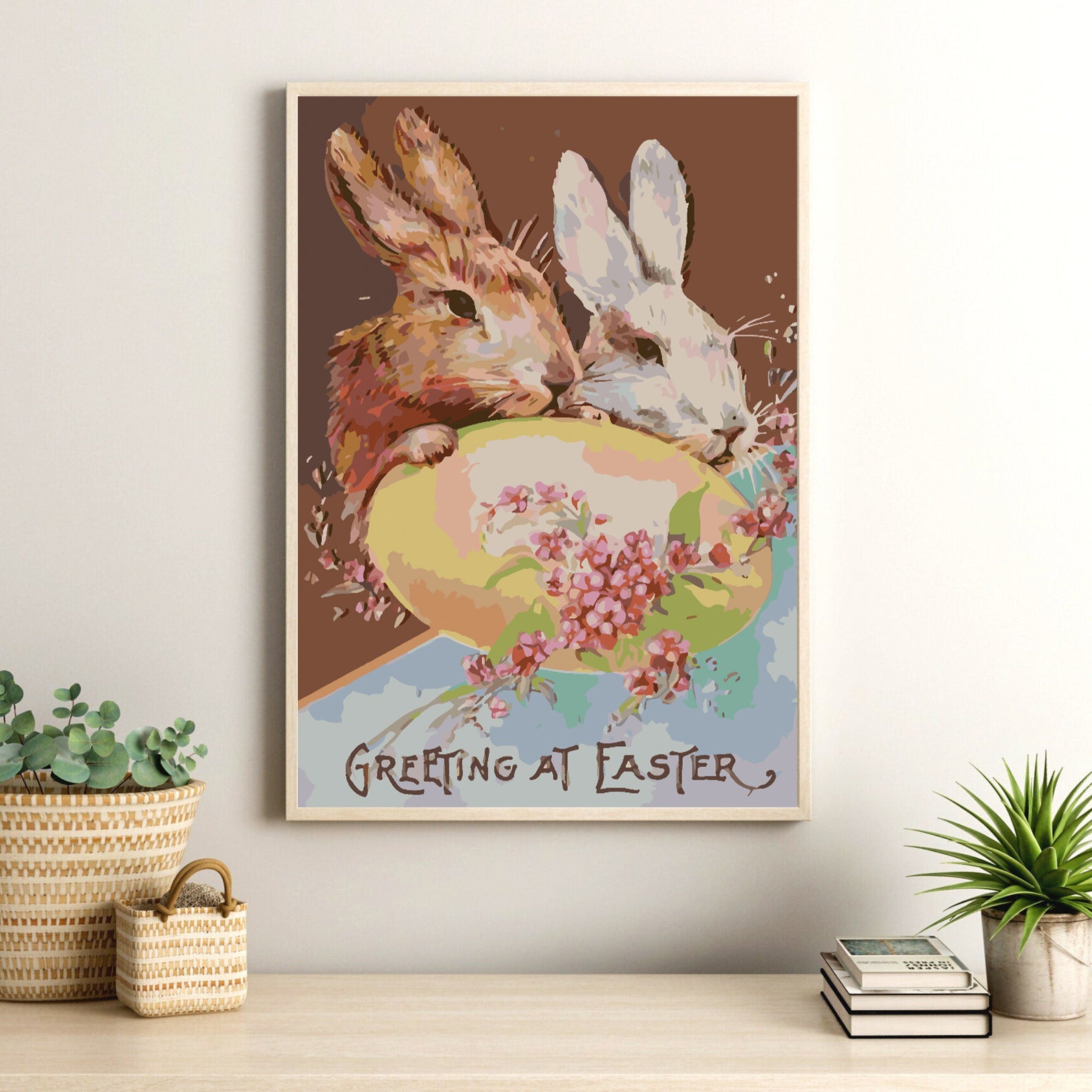 Malen nach Zahlen - Grüße zu Ostern 4271