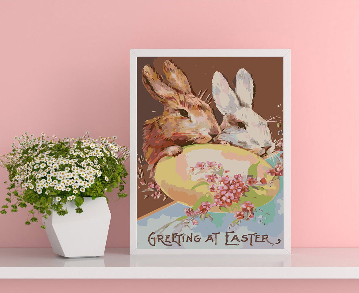 Malen nach Zahlen - Grüße zu Ostern 4271