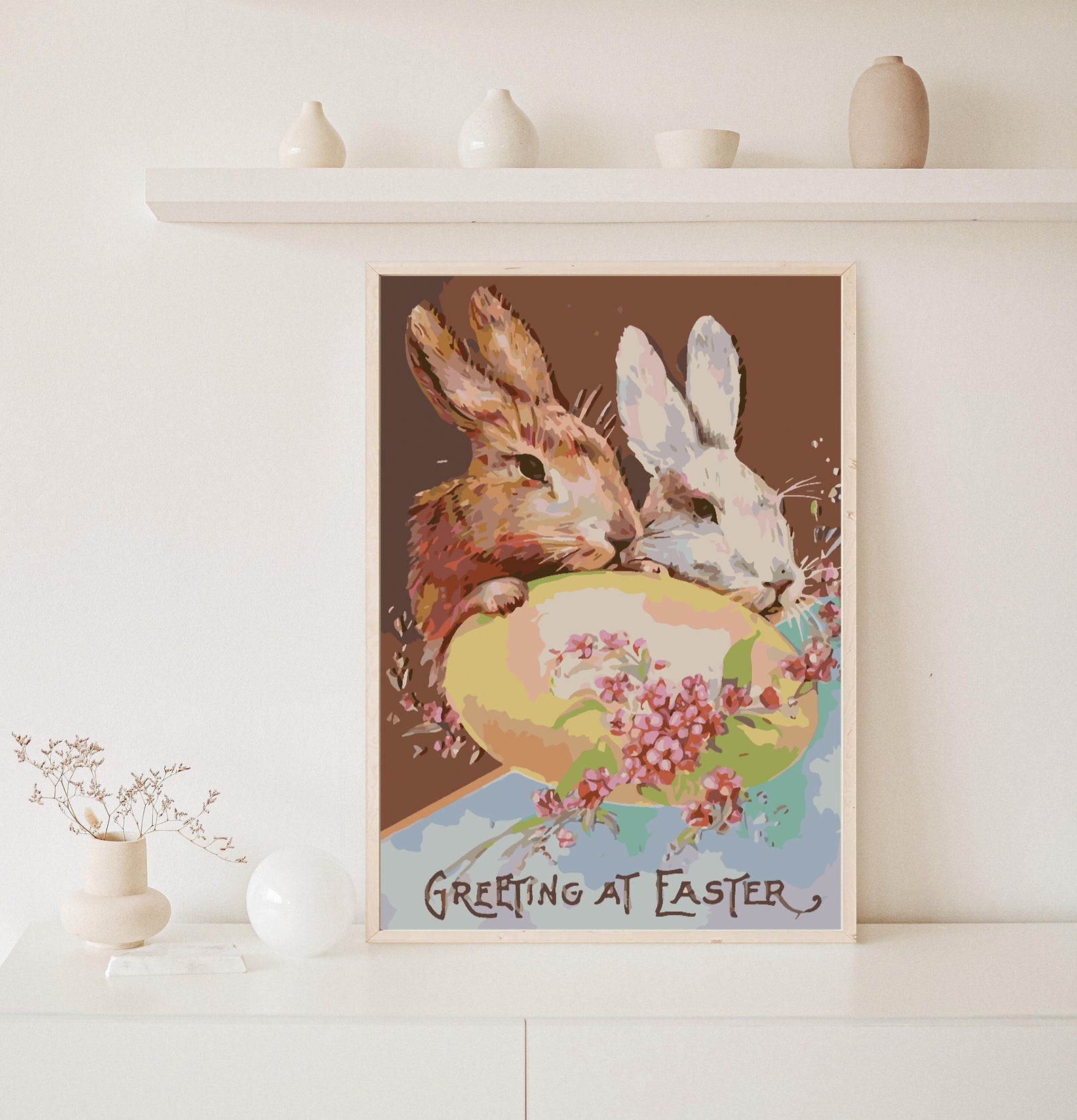 Malen nach Zahlen - Grüße zu Ostern 4271