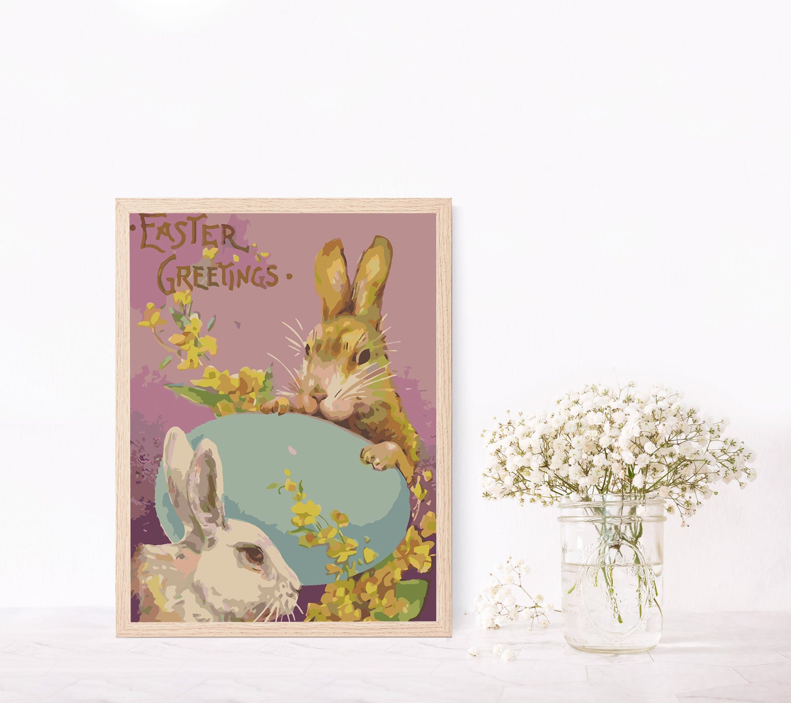 Malen nach Zahlen - Ostergrüße 4274