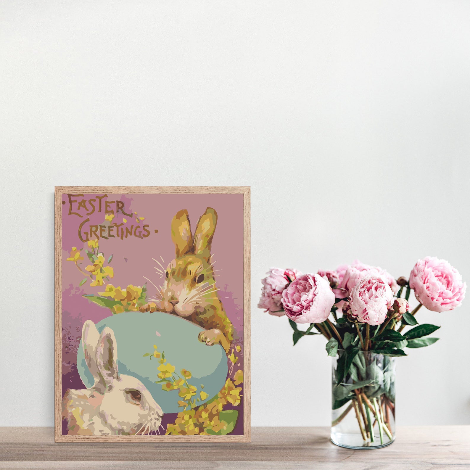 Malen nach Zahlen - Ostergrüße 4274