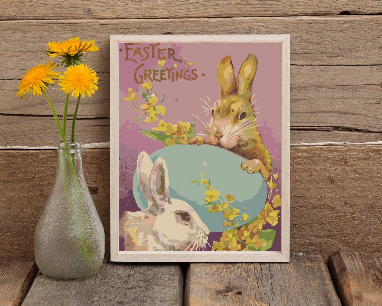 Malen nach Zahlen - Ostergrüße 4274