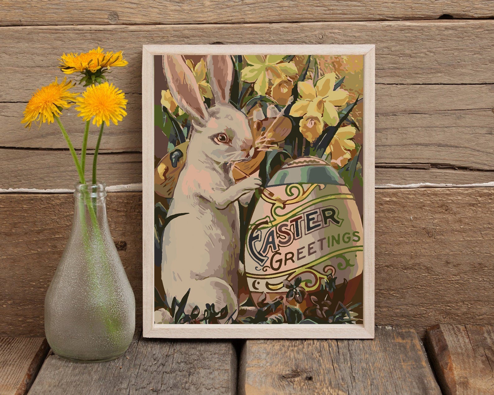 Malen nach Zahlen - Ostergrüße 4276