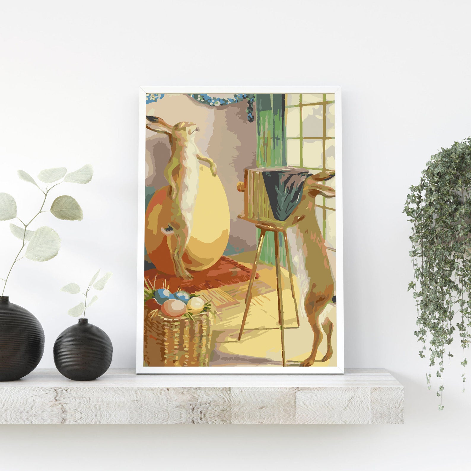 Pictura pe numere - Iepuraș 4283