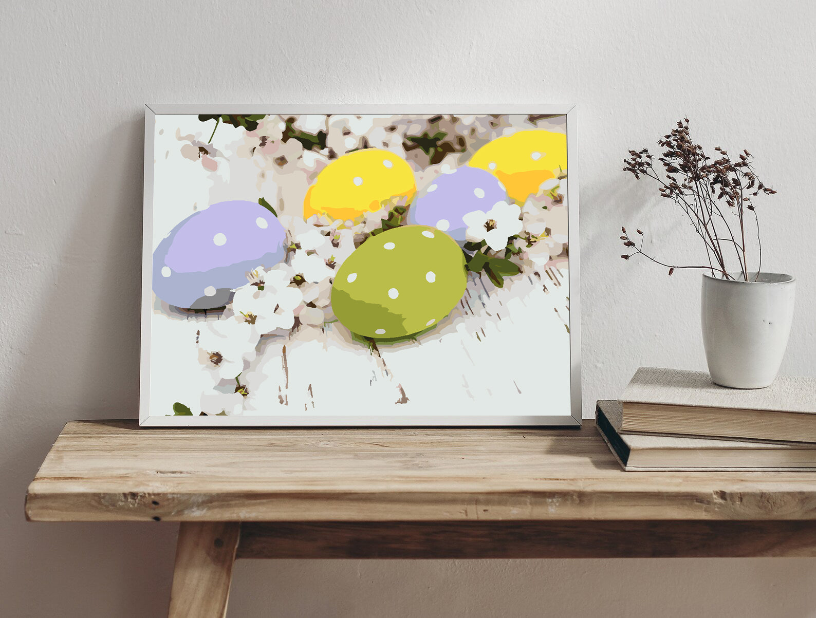 Peinture par numéros - Oeufs de Pâques 4298