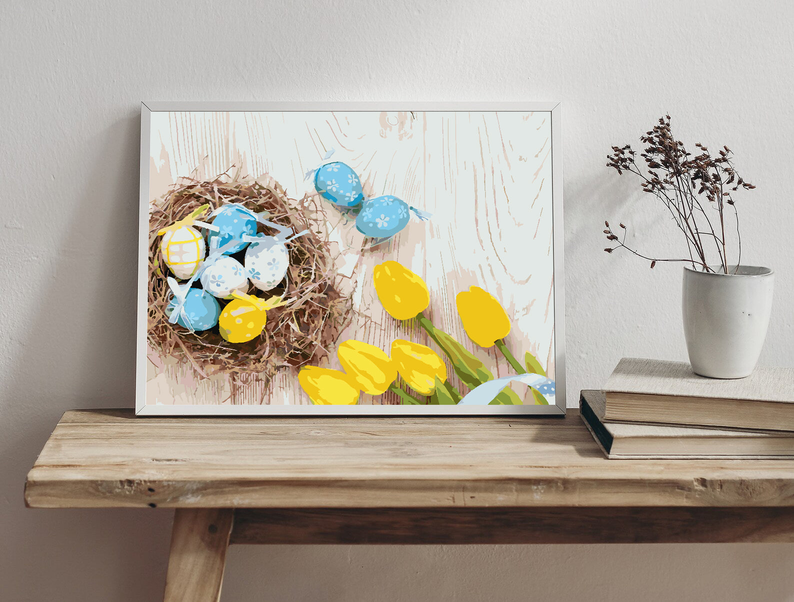 Pictura pe numere - Ouă de Paște și Lalele 4301