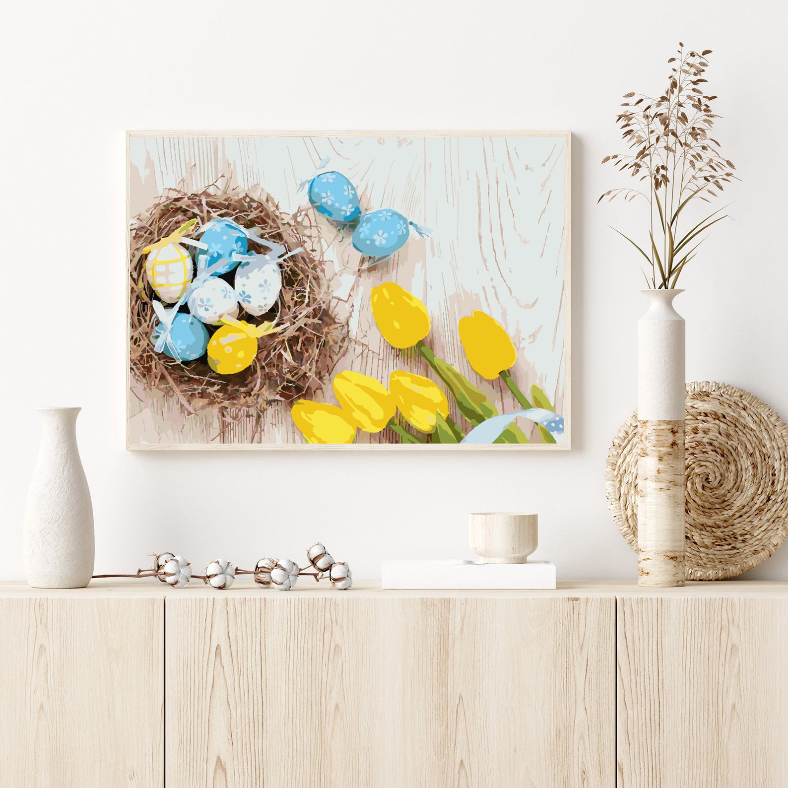 Pictura pe numere - Ouă de Paște 4302