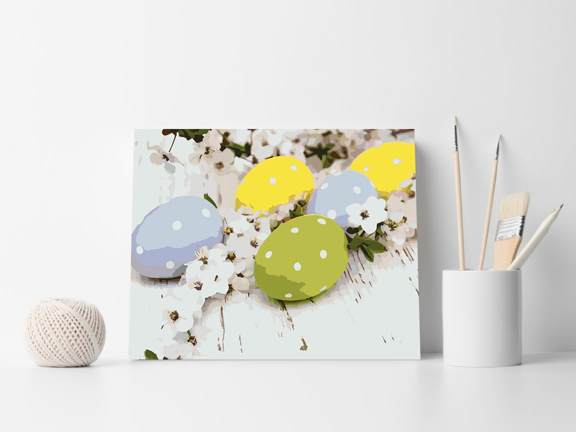 Malen nach Zahlen - Ostereier 4307