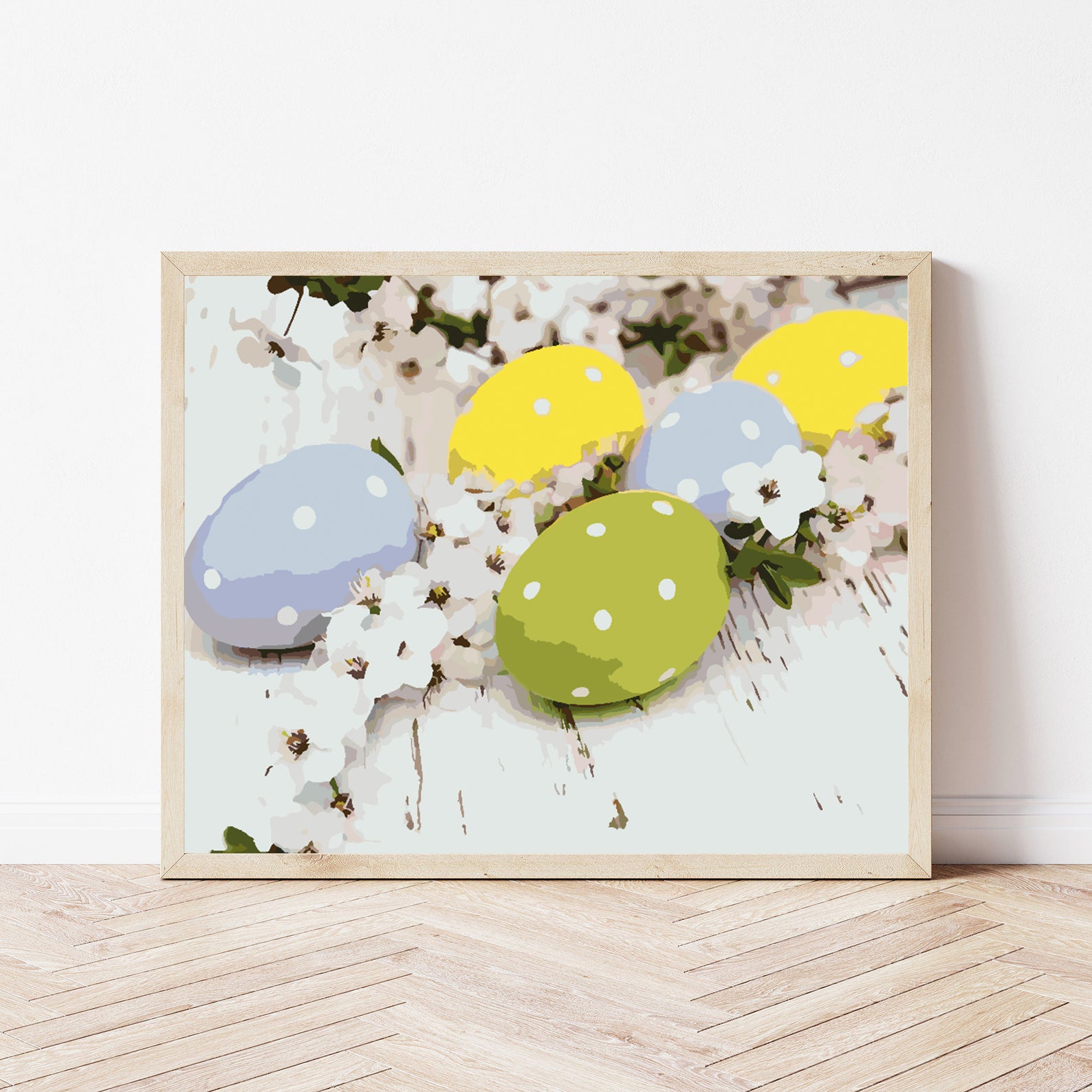 Pictura pe numere - Ouă de Paște 4307