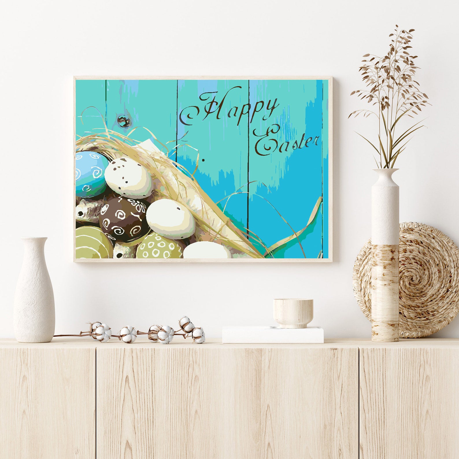 Malen nach Zahlen - Frohe Ostern 4308