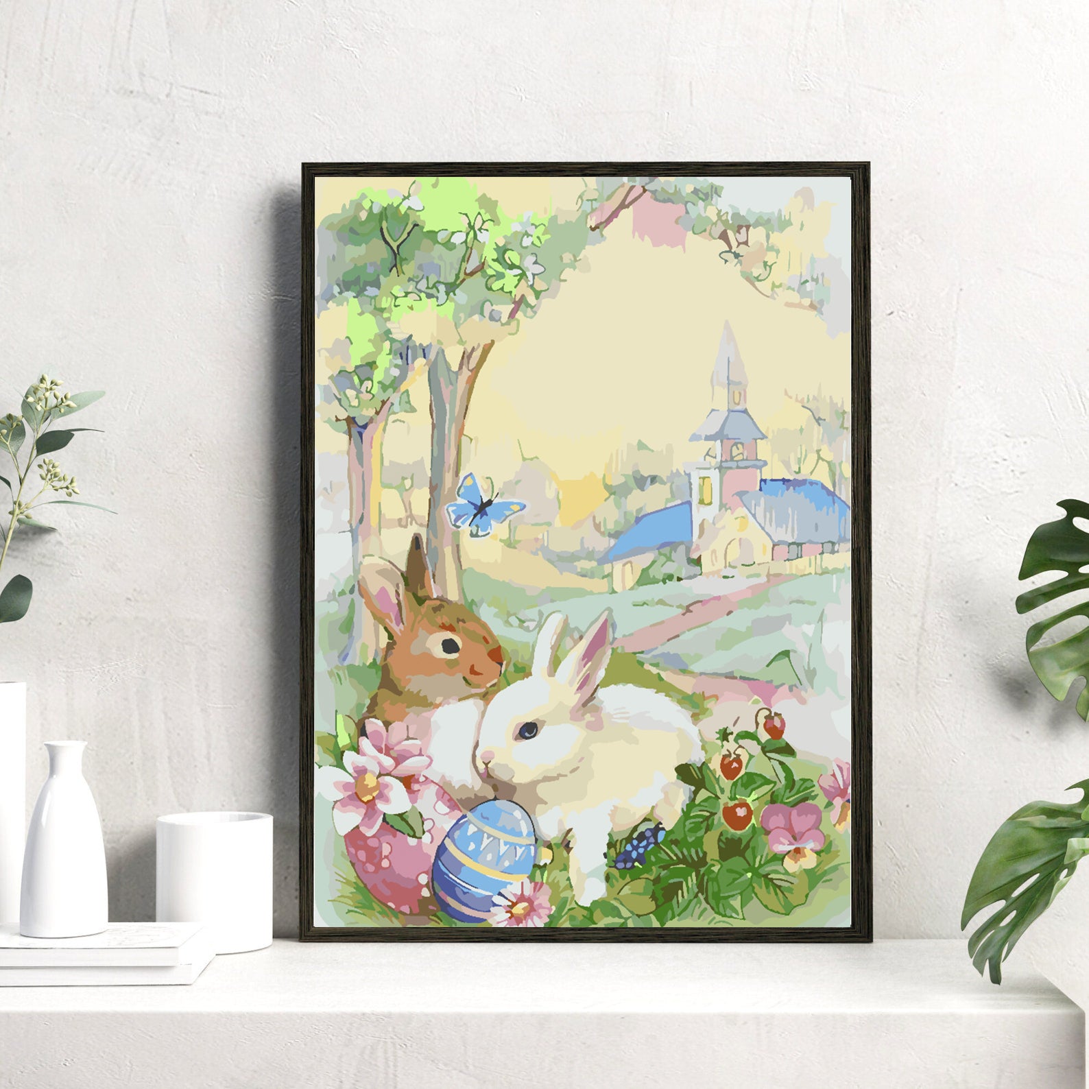 Malen nach Zahlen - Hase 4311