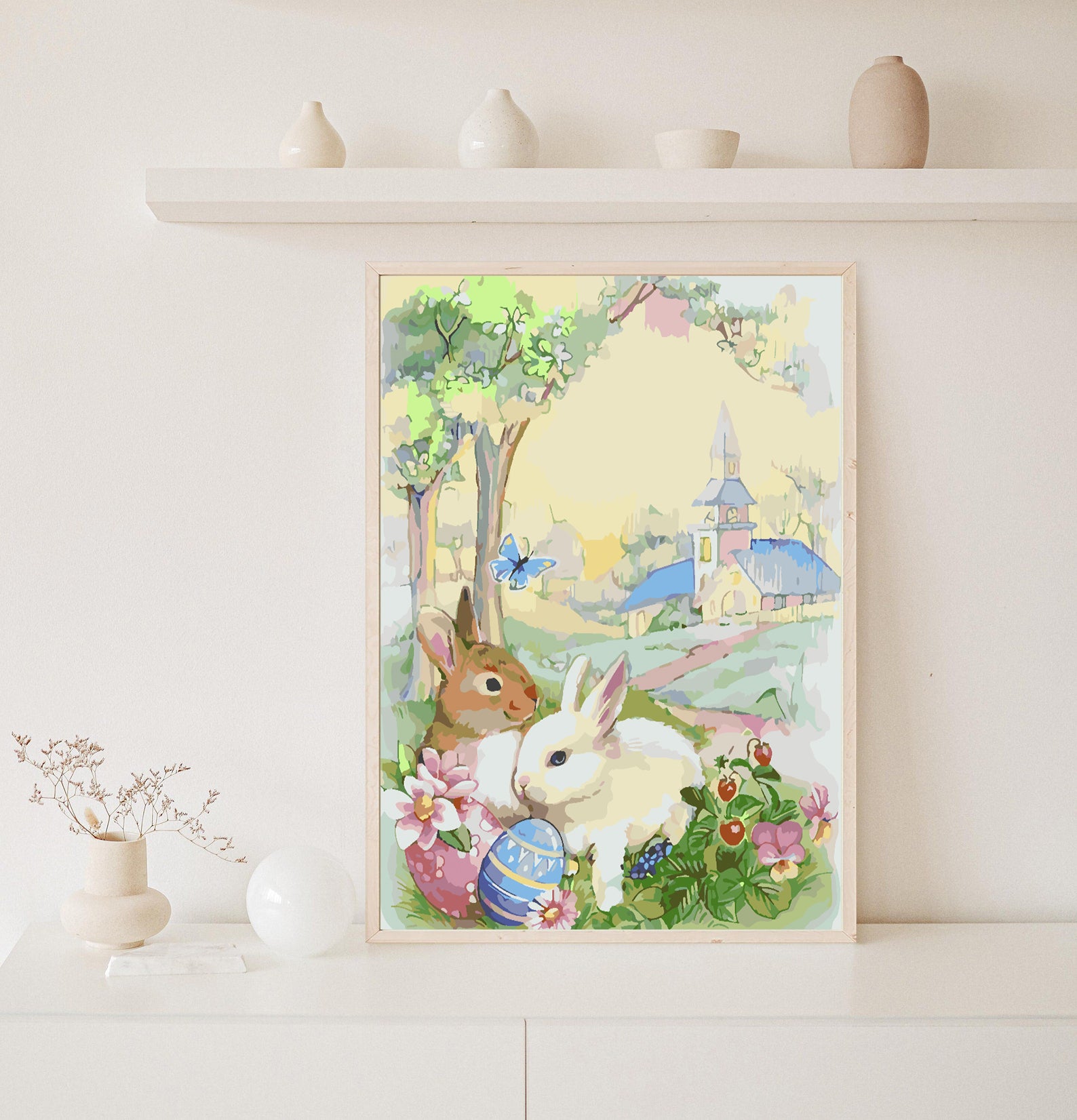 Malen nach Zahlen - Hase 4311