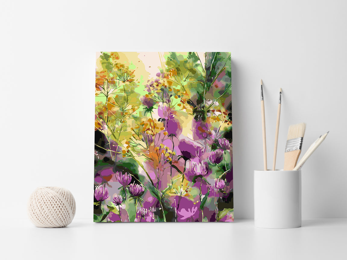 Malen nach Zahlen - Blumen 4330