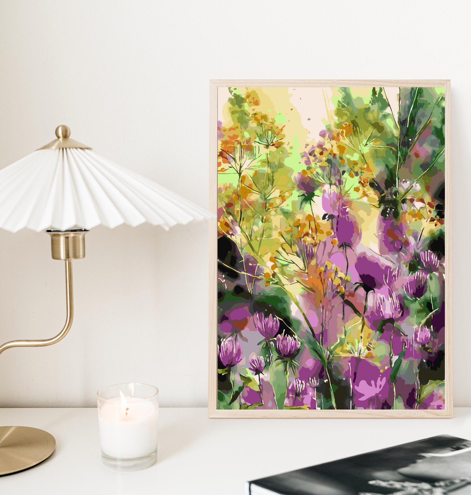 Malen nach Zahlen - Blumen 4330