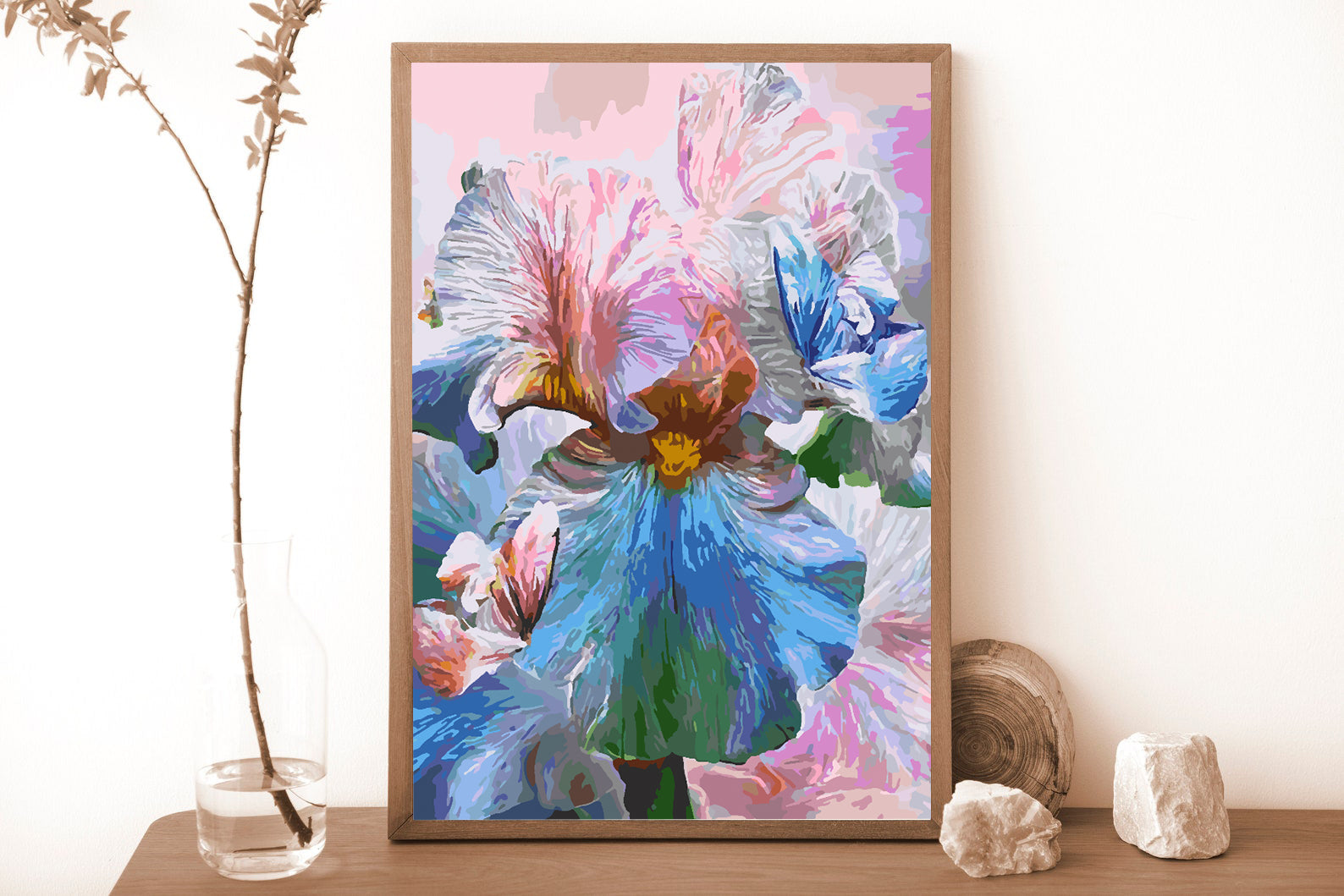 Pictura pe numere - Flori și Fluturași 4335