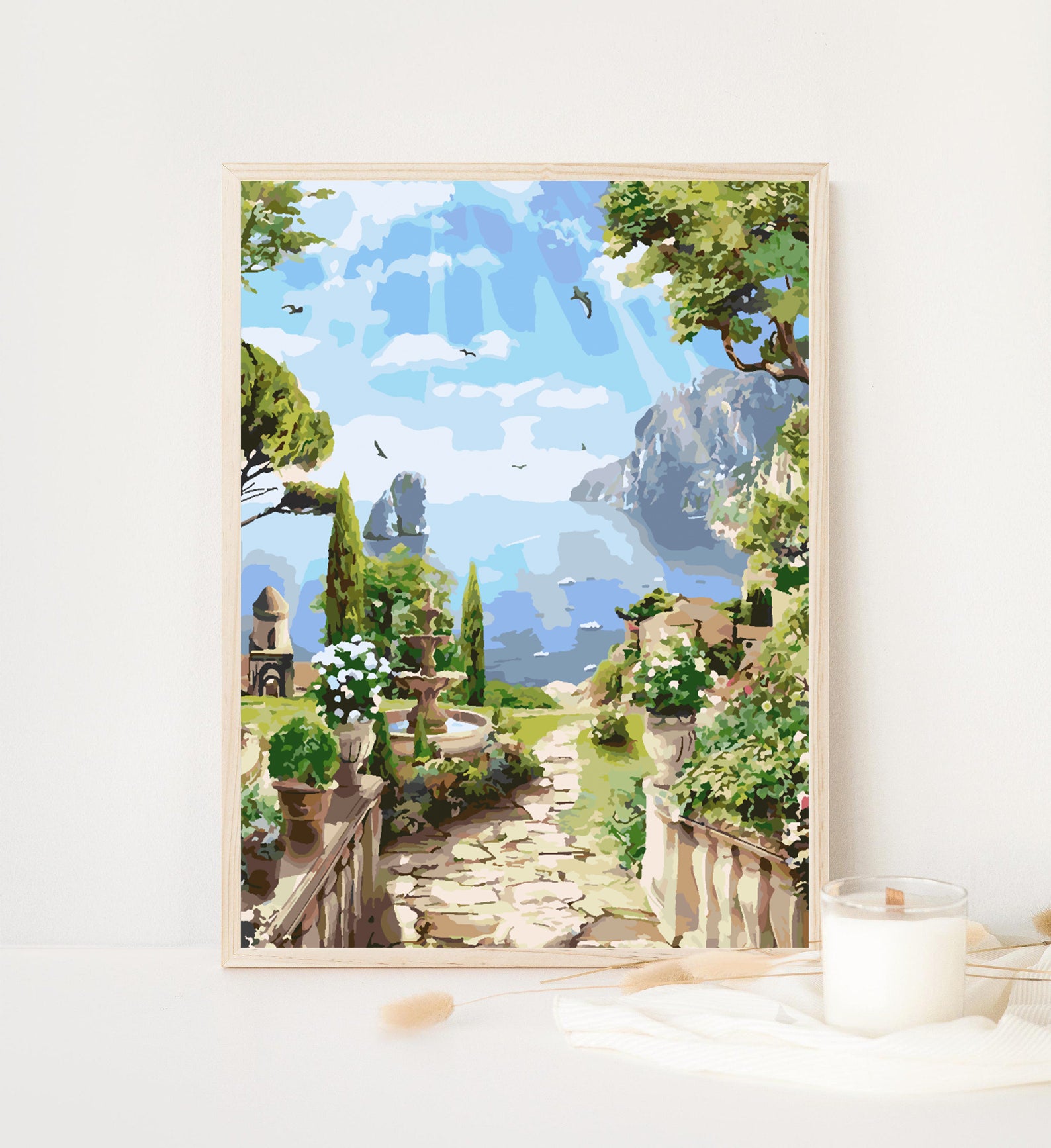 Malen nach Zahlen - Landschaft 4360