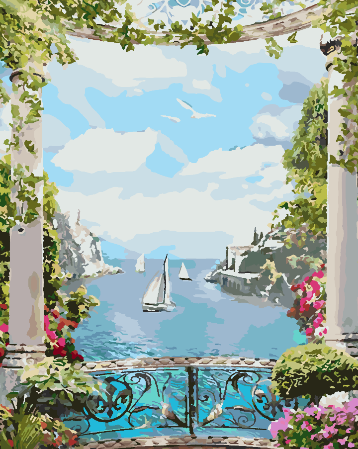 Malen nach Zahlen - Landschaft 4361