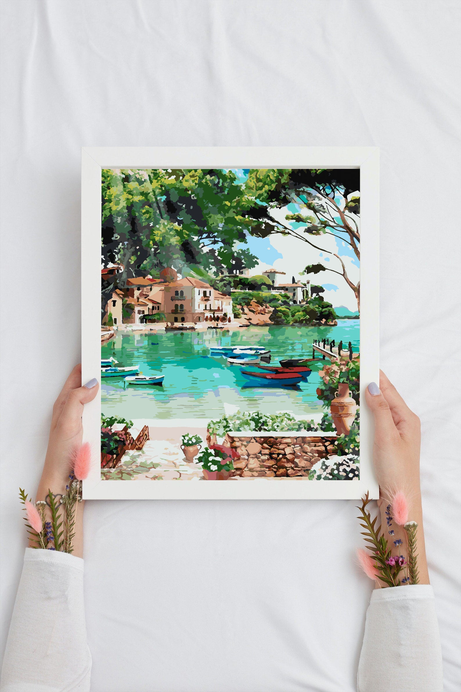 Malen nach Zahlen - Boote auf dem Wasser 4362