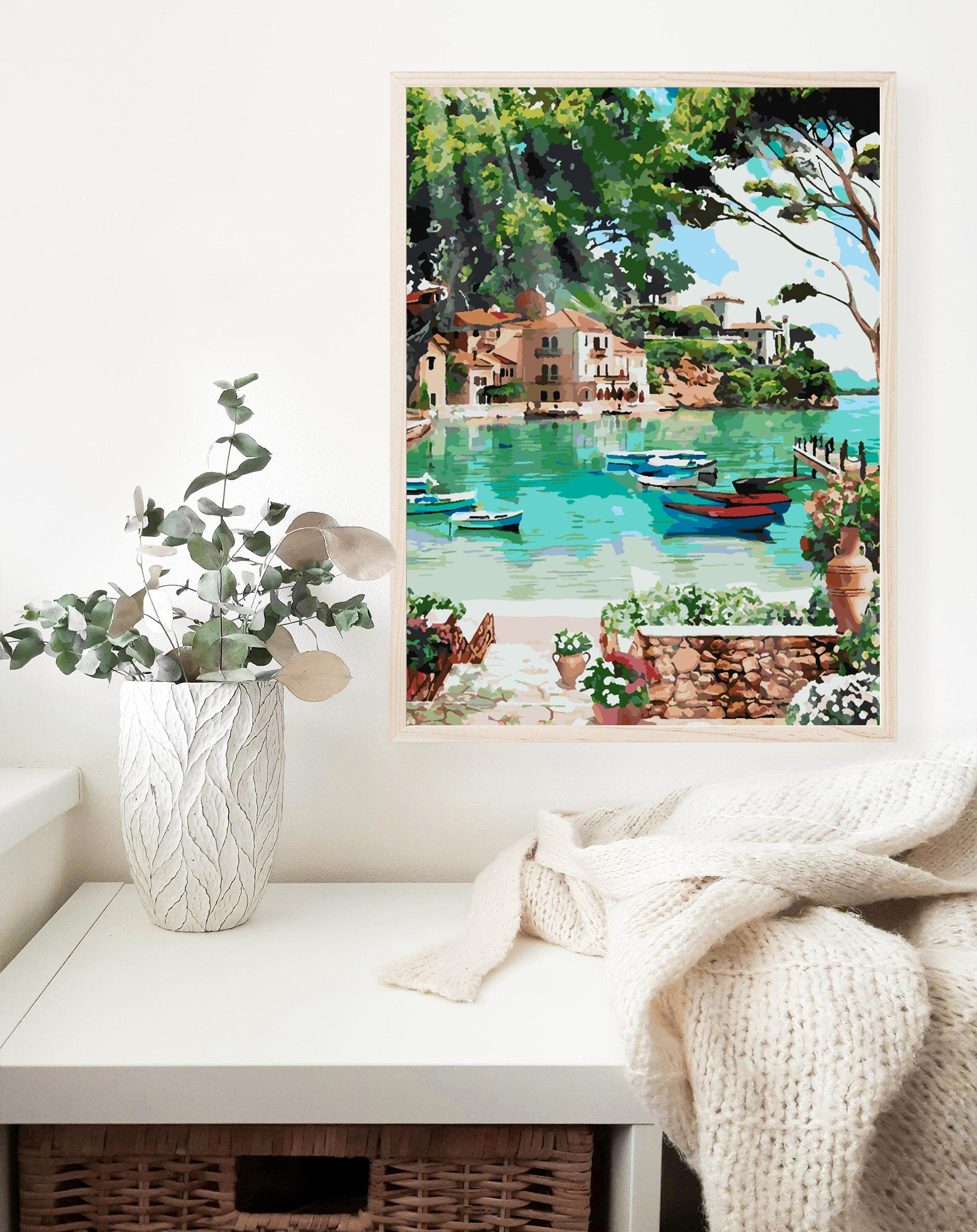 Malen nach Zahlen - Boote auf dem Wasser 4362