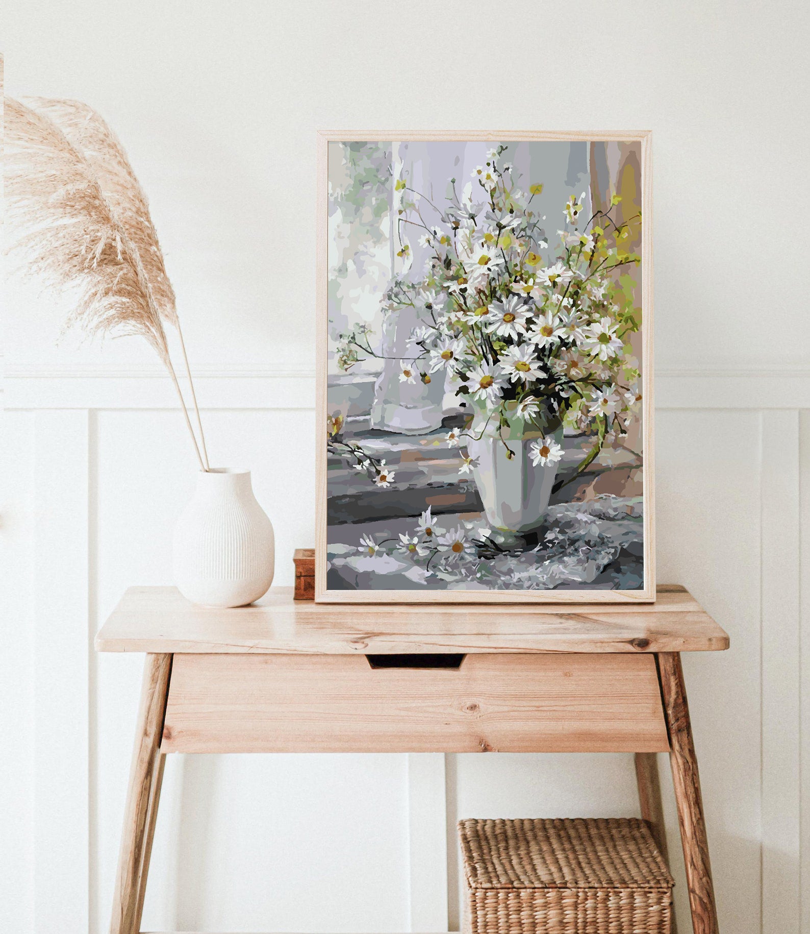 Malen nach Zahlen - Blumen in einer Vase 4377