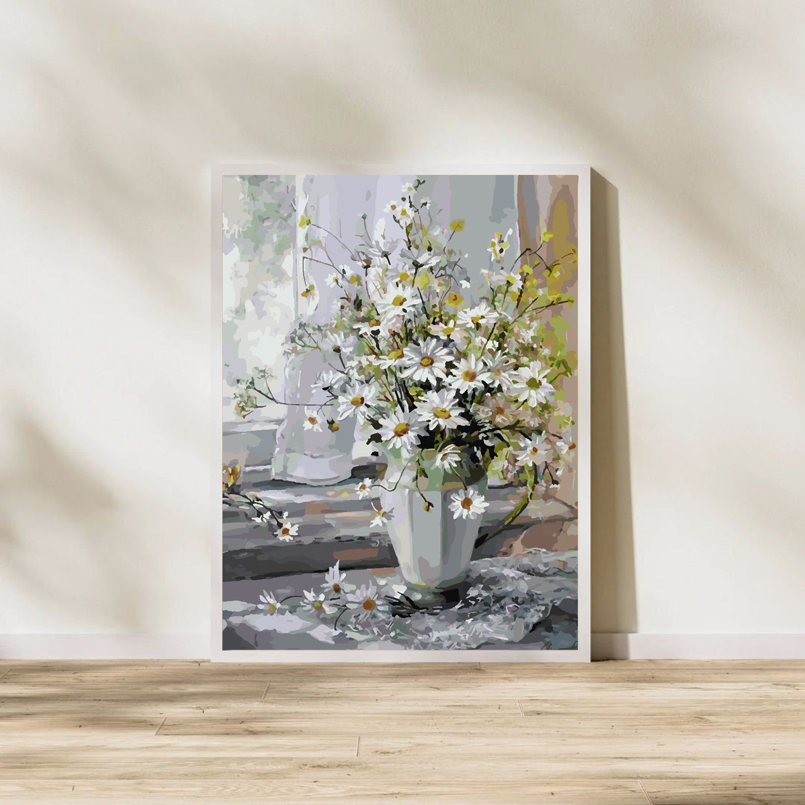 Malen nach Zahlen - Blumen in einer Vase 4377