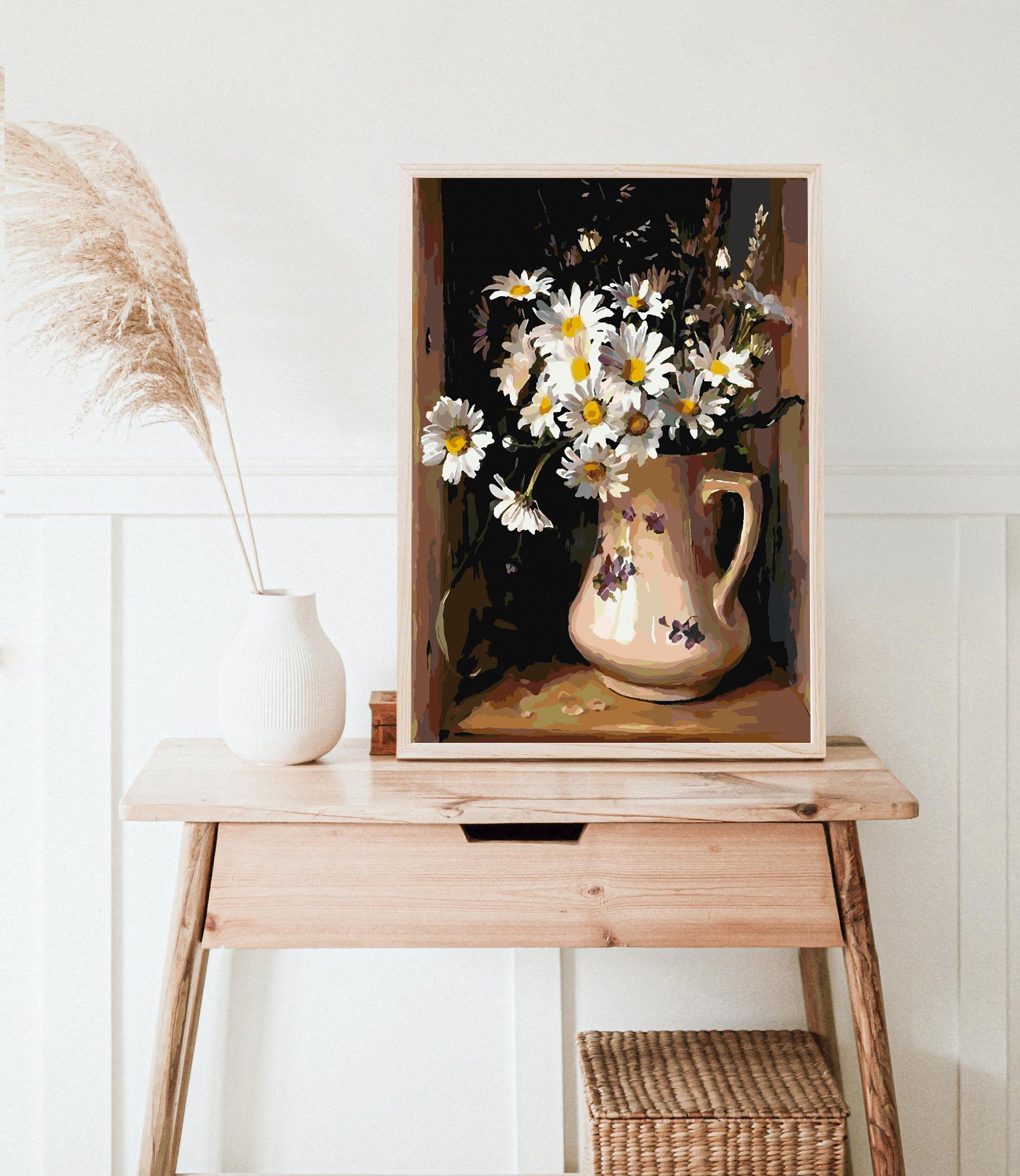 Malen nach Zahlen - Blumen in einer Vase 4385