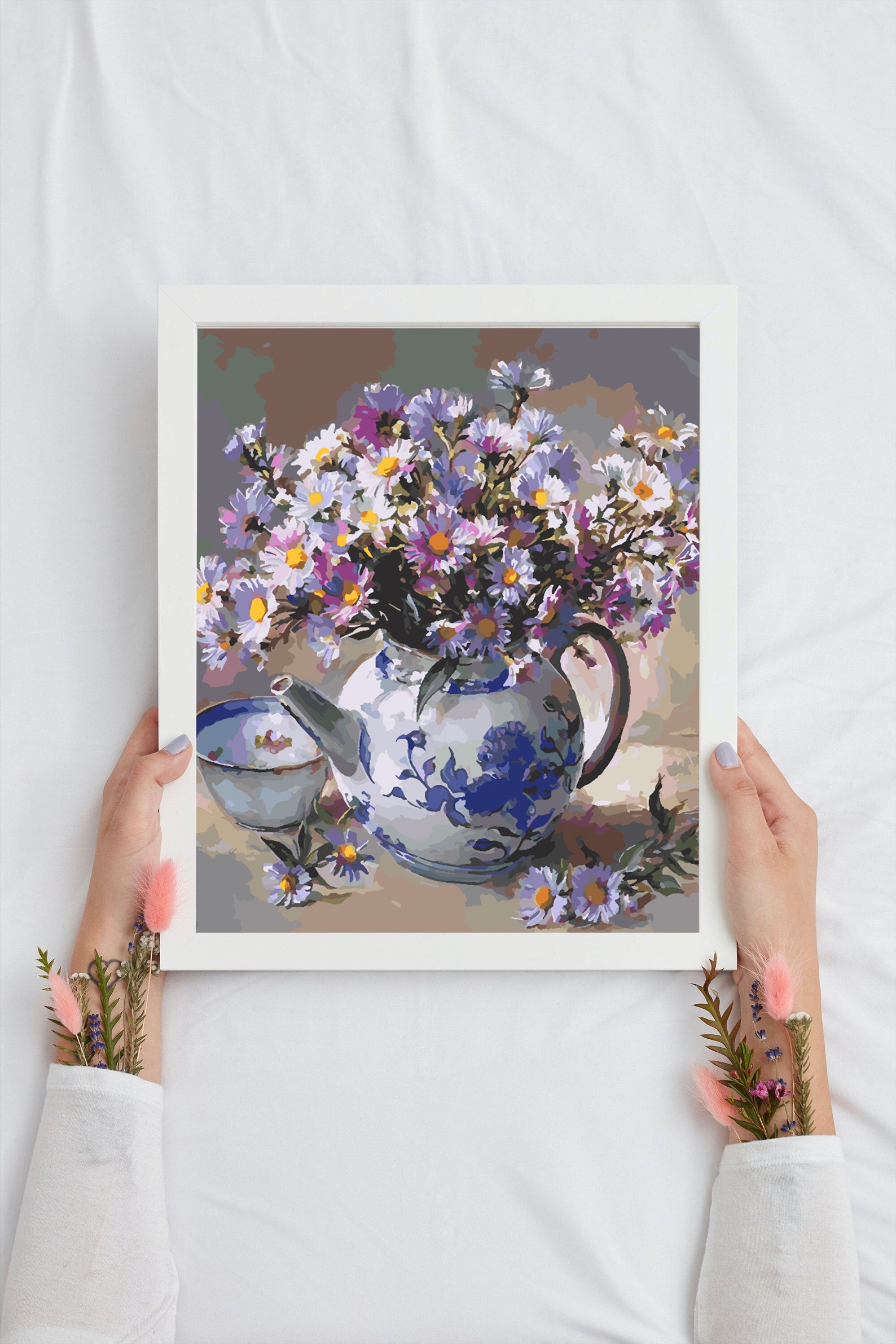 Pictura pe numere - Flori în Vază 4392