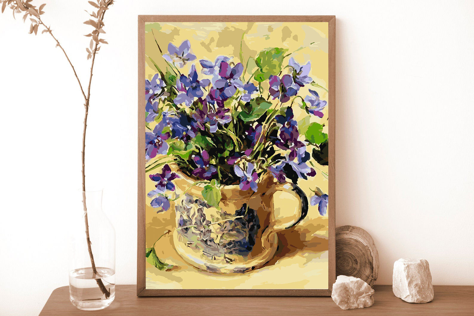 Malen nach Zahlen - Blumen in einer Vase 4393