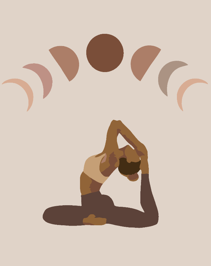 Pictura pe numere - Yoga 4404