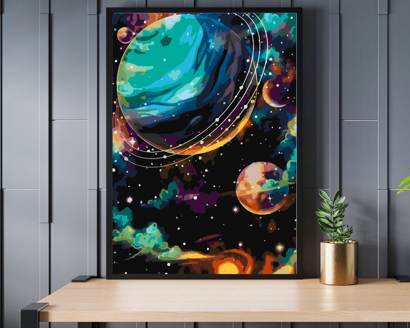 Pictura pe numere - Cosmos 4411