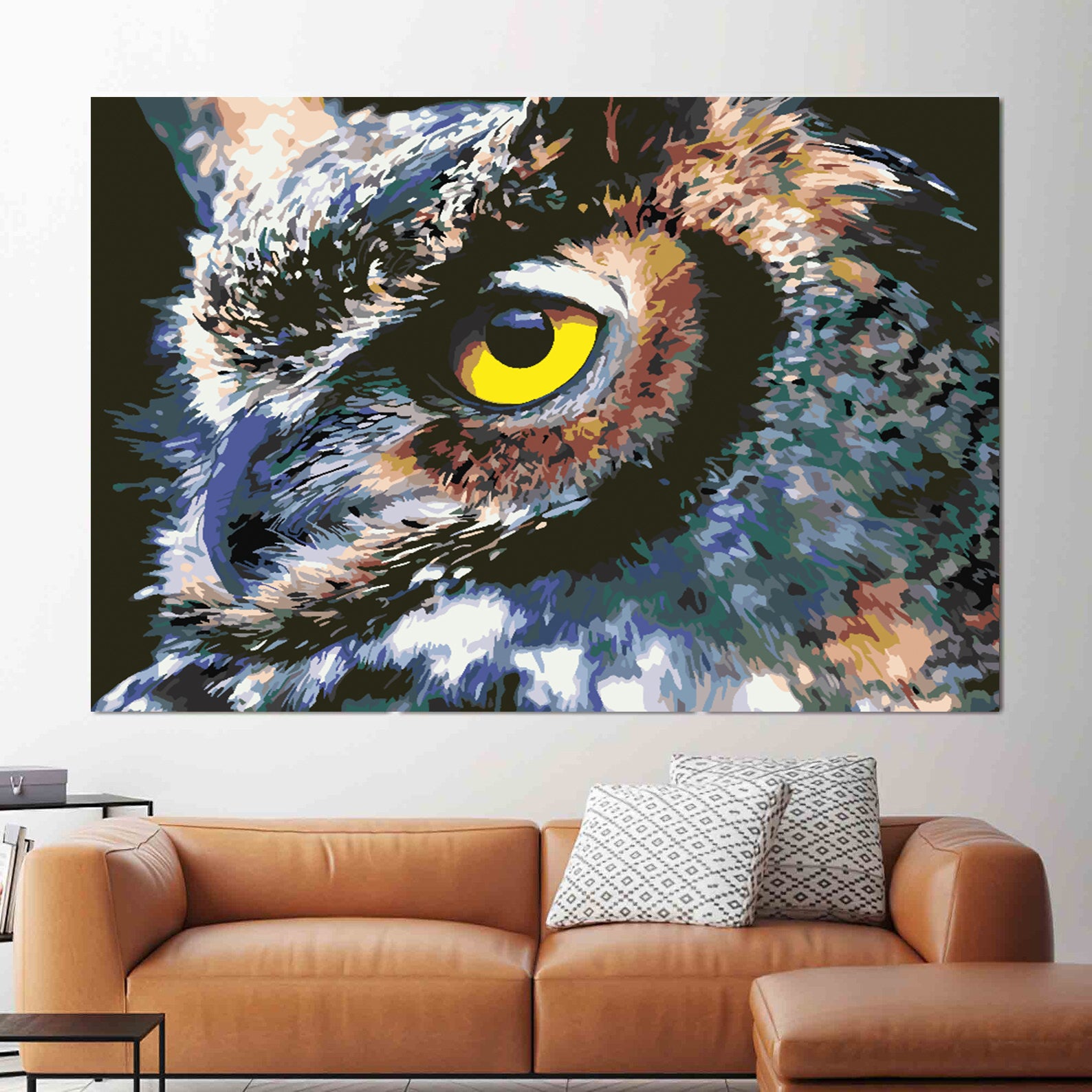 Malen nach Zahlen - Schöne Eule 4416