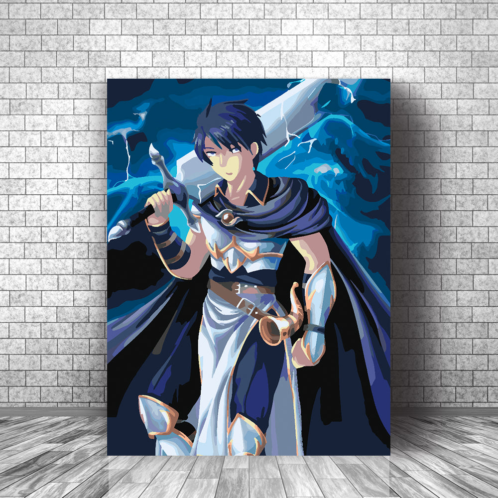 Peinture par numéros - Anime Warrior 4426