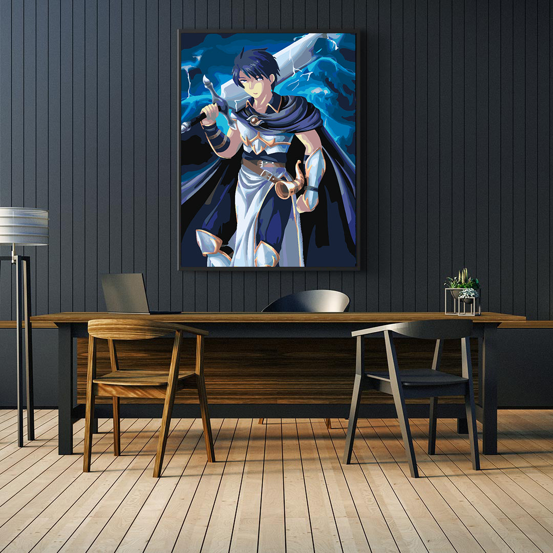 Malen nach Zahlen - Anime Warrior 4426