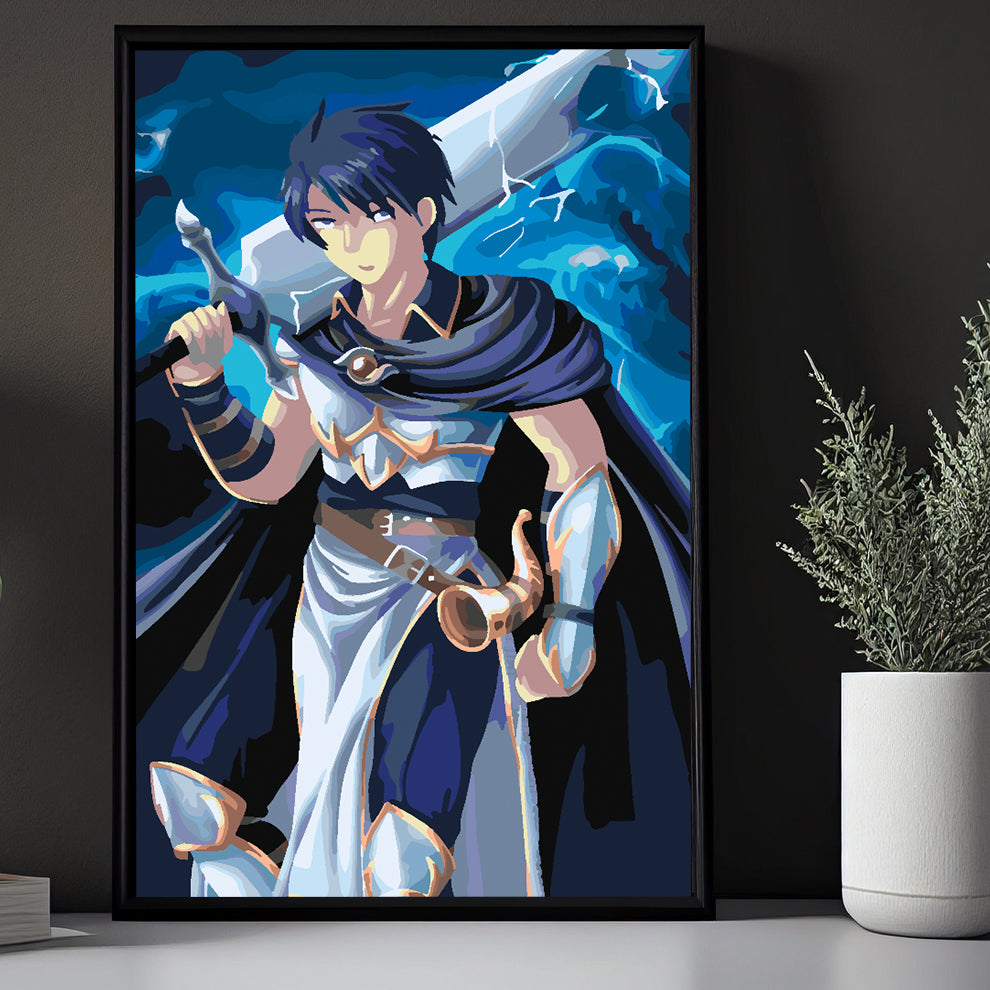 Malen nach Zahlen - Anime Warrior 4426